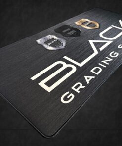 Black Grading Playmat – 40x90 cm