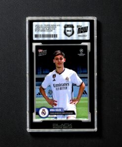 Arda Güler Turkish wonderkid joins Los Blancos UCL Topps NOW® Karte 129 Black Signature Series